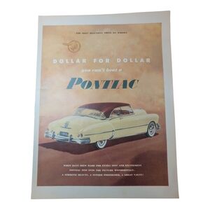 1950 Pontiac Chieftain Advertisement